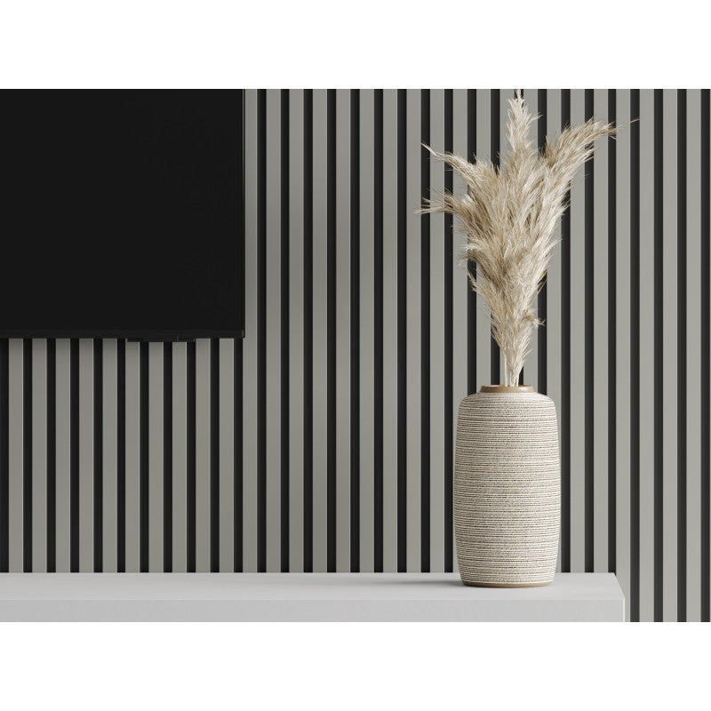 Veggplater kjøkken 275x31,5 cm grå matt Akustisk Mexen Lam – S100-275317-2812-052