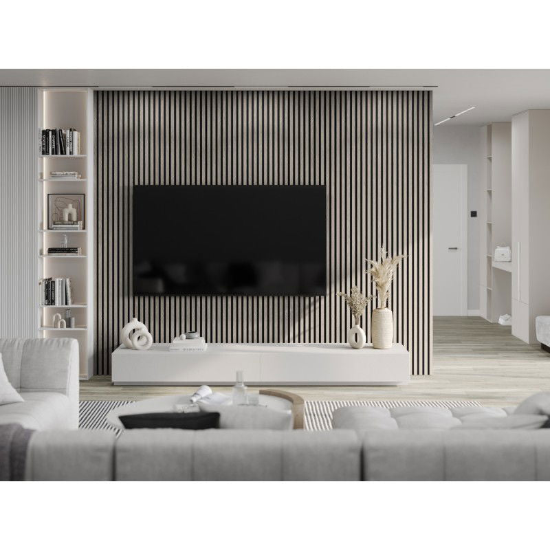 Veggplater kjøkken 275 x 30 cm grå eik Akustisk Mexen Lam – S105-275307-3015-005