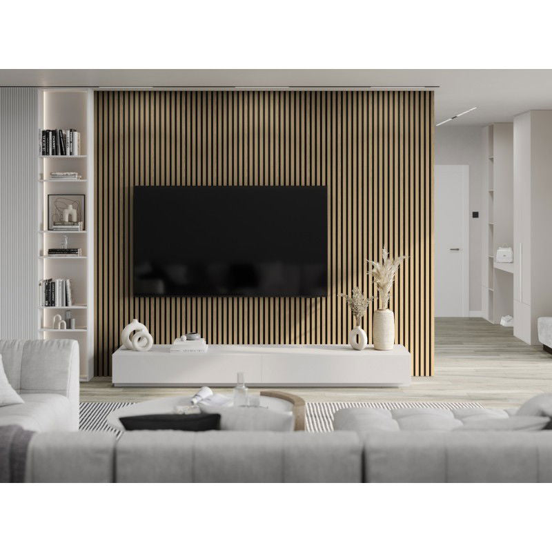 Veggplater kjøkken 275 x 30 cm eik natur Akustisk Mexen Lam – S105-275307-3015-004