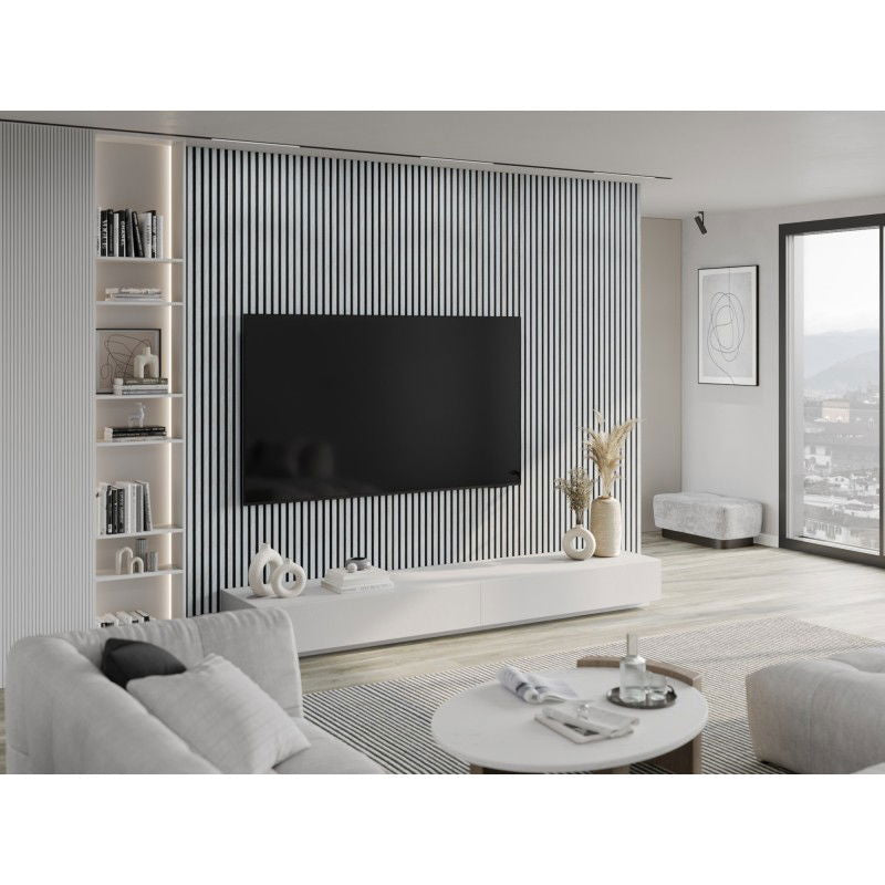 Veggplater kjøkken 275x31,5 cm grå eik Akustisk Mexen Lam – S105-275317-2812-061