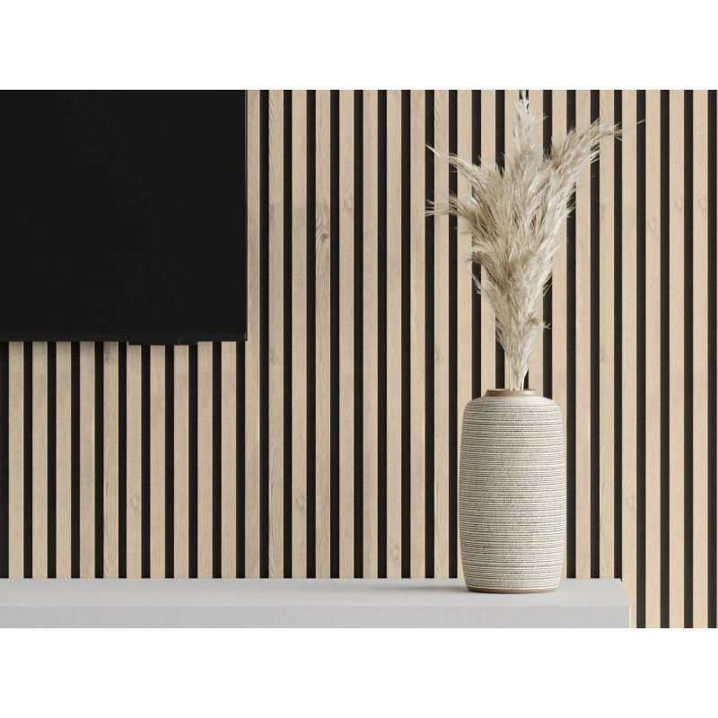 Veggplater kjøkken 275x31,5 cm perleeik Akustisk Mexen Lam – S105-275317-2812-058