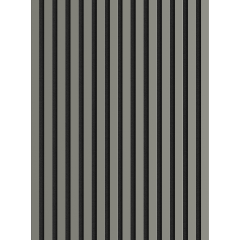 Veggplater kjøkken 275x31,5 cm grå matt Akustisk Filtbakside Mexen Lam – S105-275317-2812-052