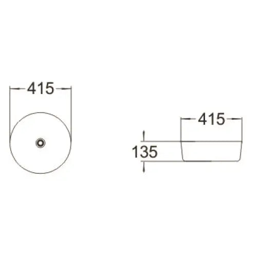 Mexen Lana Servant for Montering på Benkeplate 41x41 Cm Matt Svart
