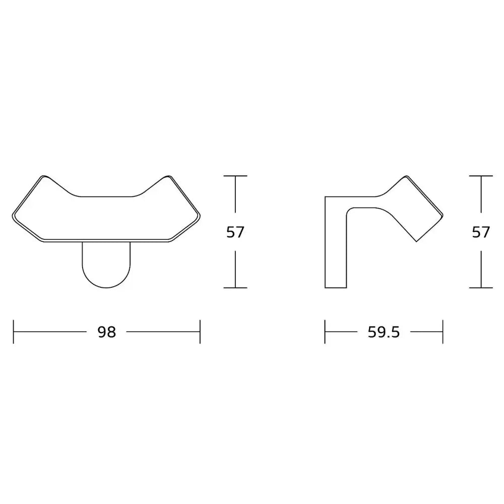 Mexen Lea Dobbel Håndklekrok Gull - 7026035