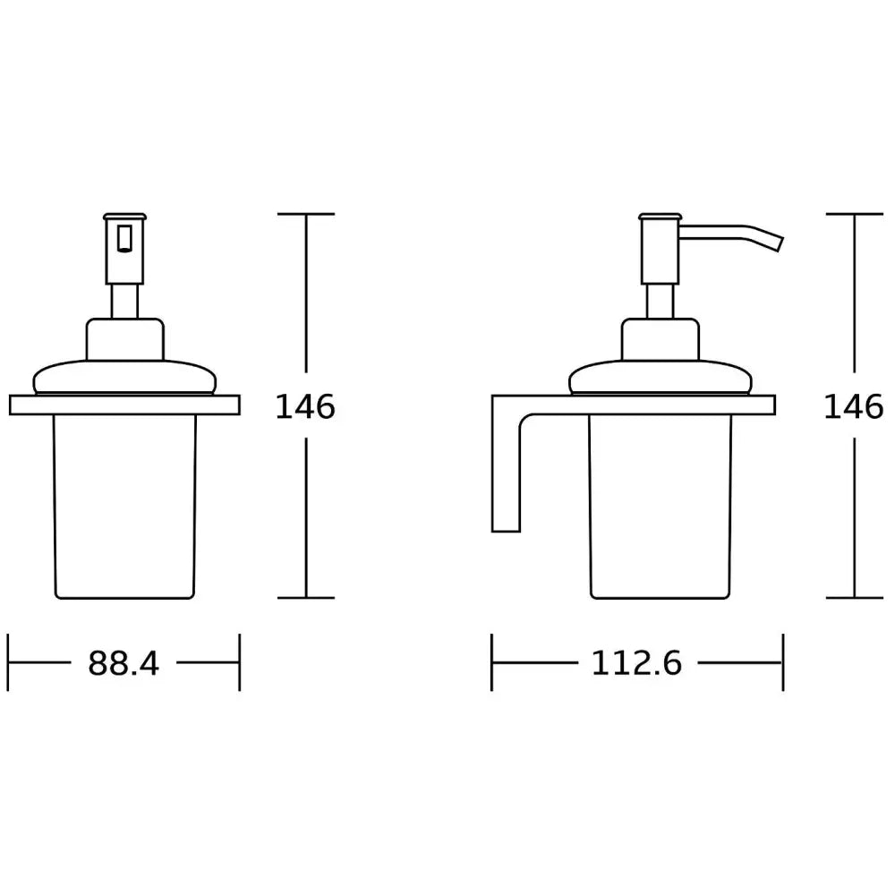 Mexen Lea Såpedispenser Krom - 70260388-
