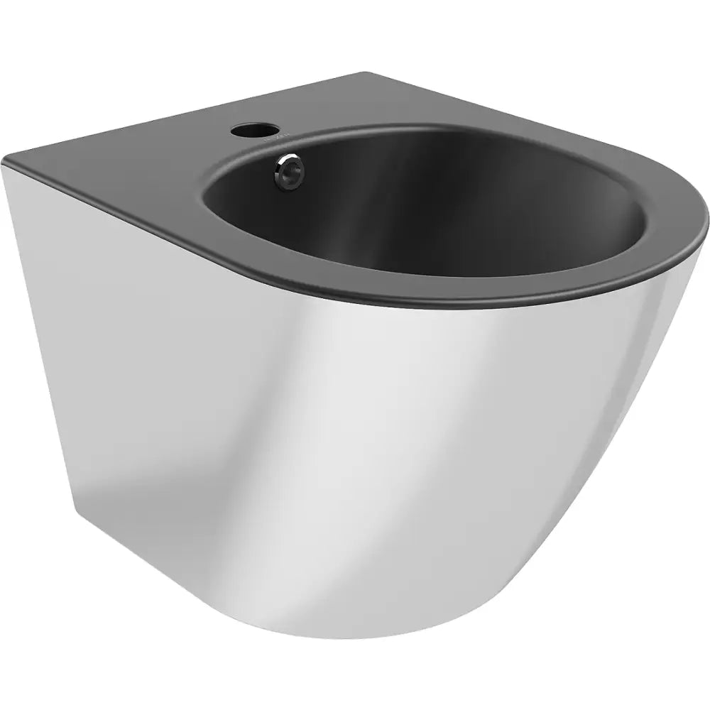 Mexen Lena Hengende Bidet Matt Svart/sølv