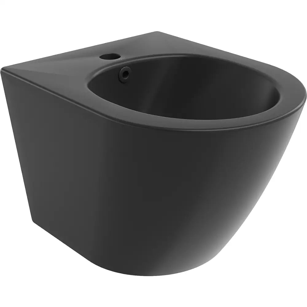 Mexen Lena Vegghengt Bidet Matt Svart