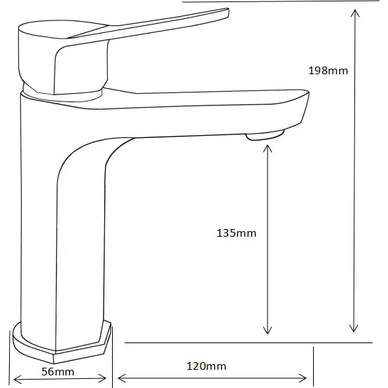 Mexen Lerma Servantbatteri Gull - 74300