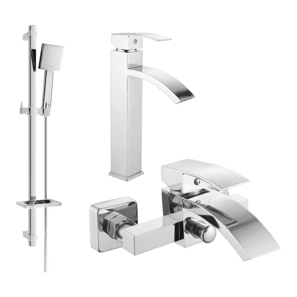 Mexen Libra Dq45 Badekarssett Krom - 745113dq45