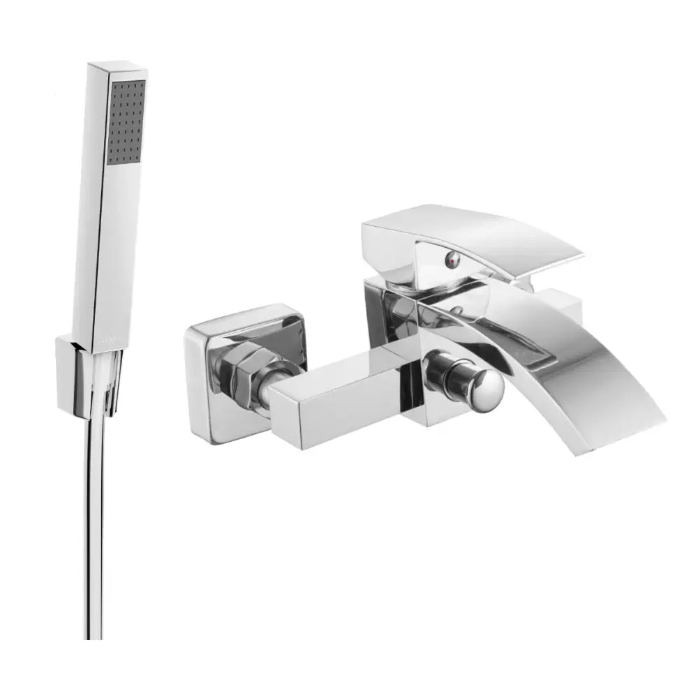 Mexen Libra R77 Badekarsbatteri med Dusjsett Krom - 74513r77