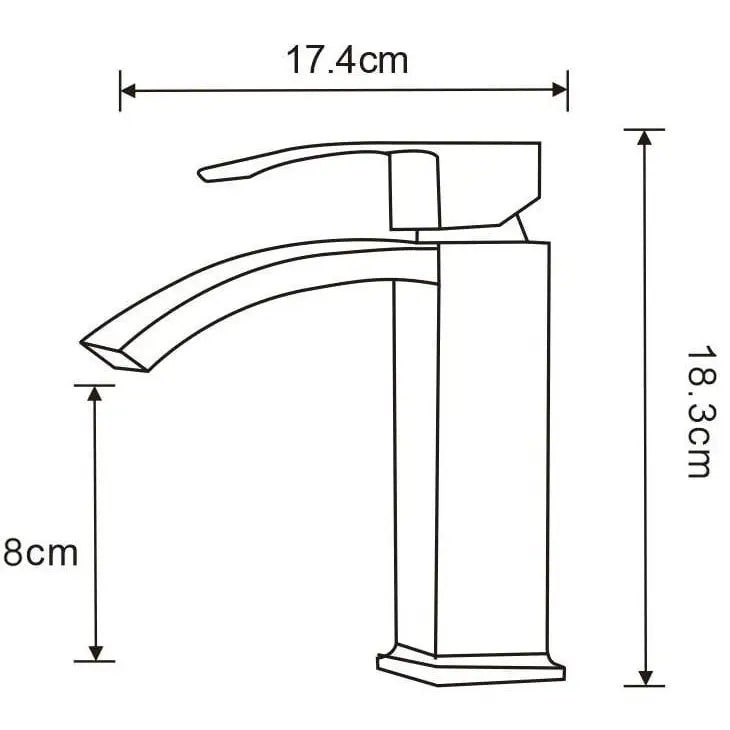 Mexen Libra Servantbatteri Gull - 745100-