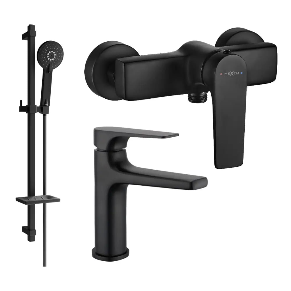 Mexen Lynx Dq40 Dusjsett Svart - 745904dq40-