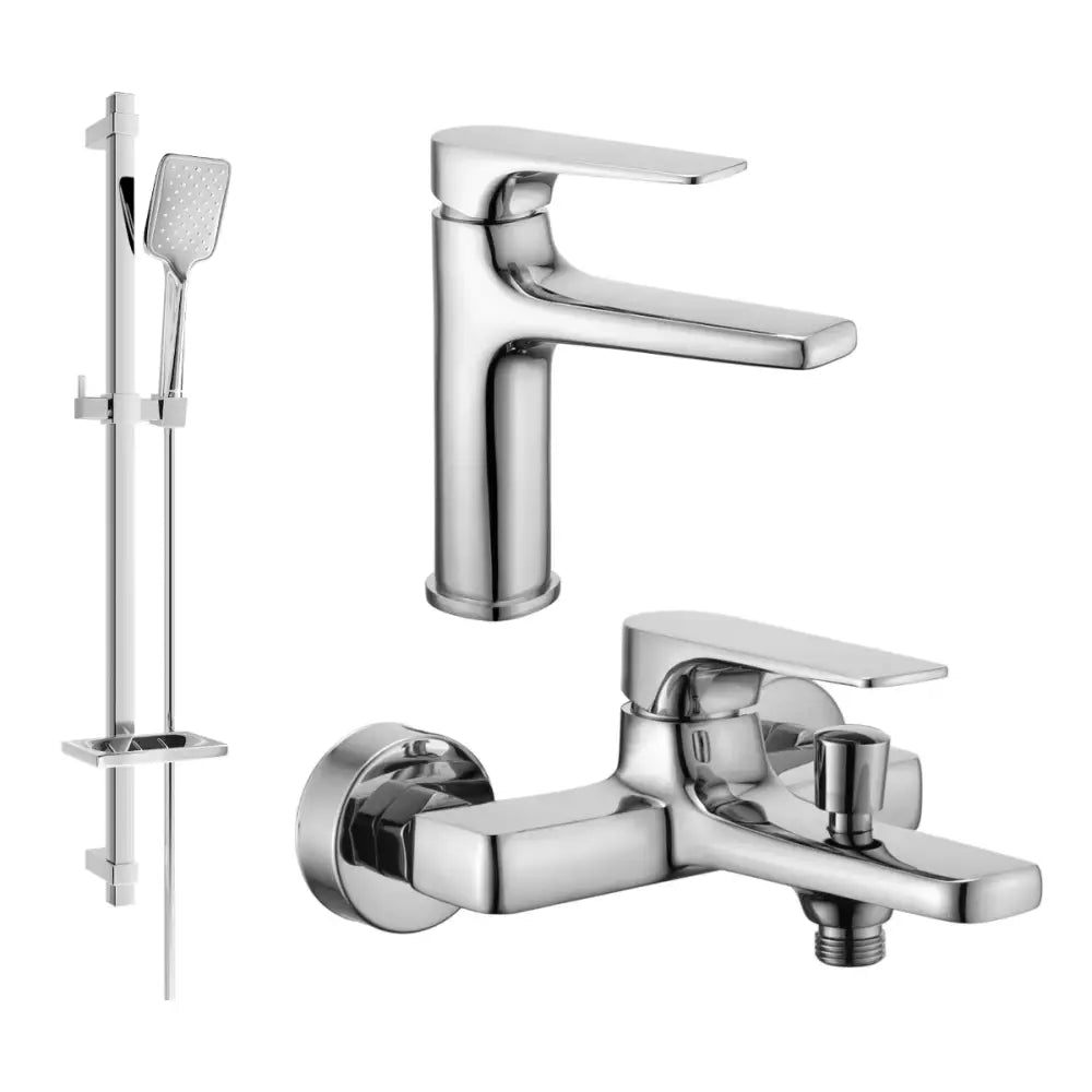 Mexen Lynx Dq62 Badekarpakke Krom - 745903dq62