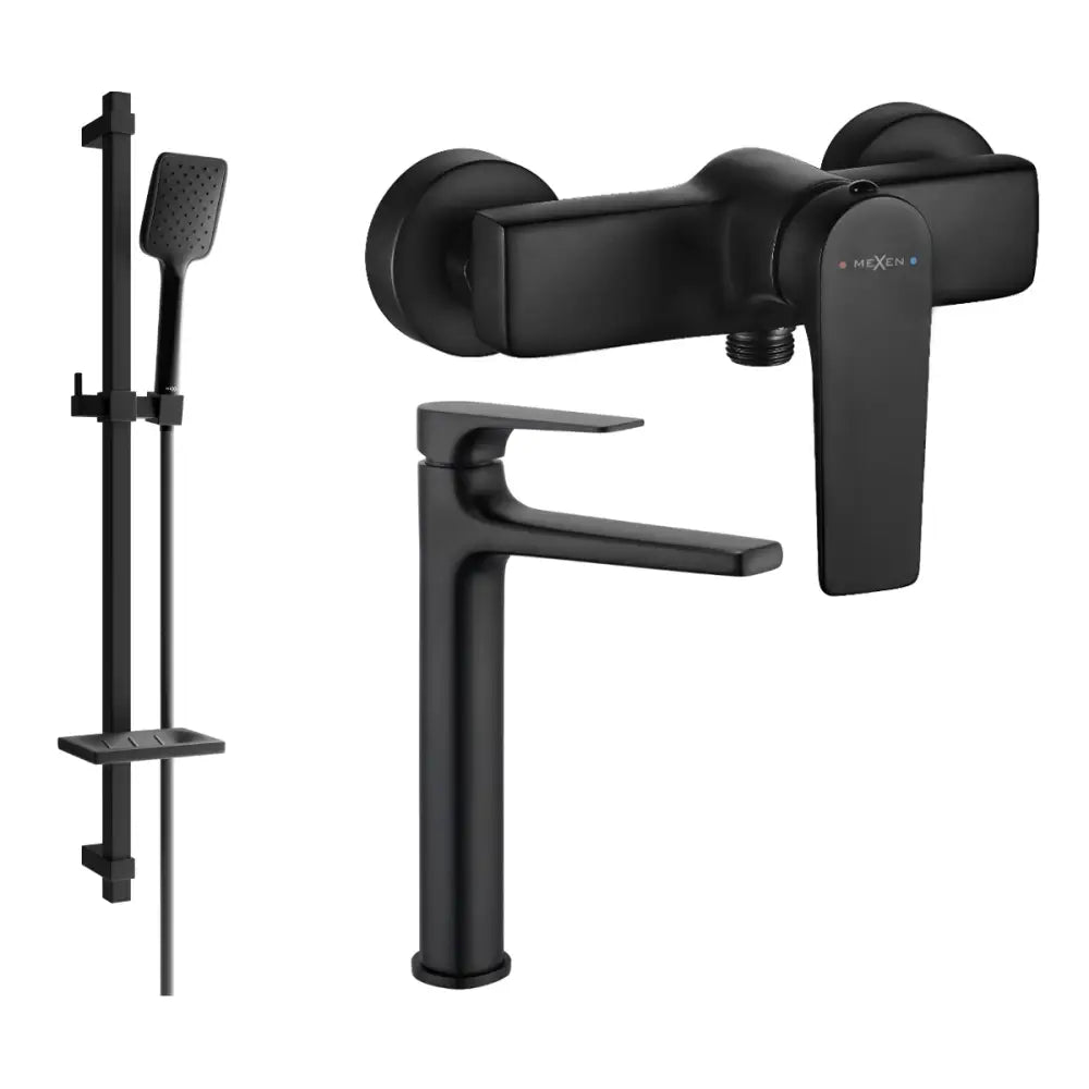 Mexen Lynx Dq62 Dusjsett Svart - 745914dq62