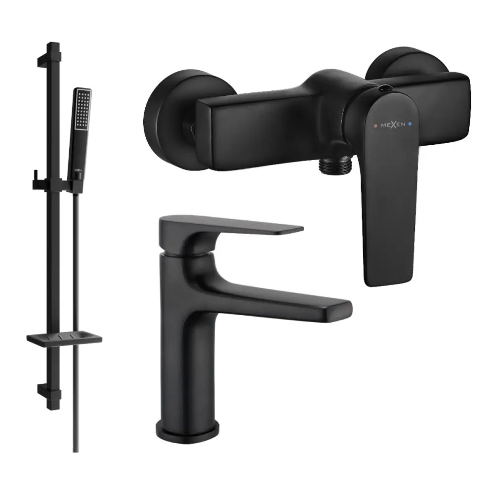 Mexen Lynx Dq72 Dusjsett Svart - 745904dq72