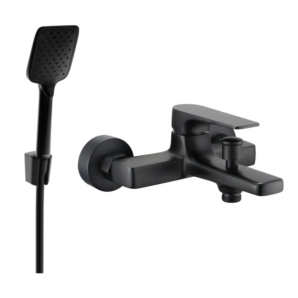 Mexen Lynx R62 Badekarsbatteri med Dusjsett Svart - 74593r62