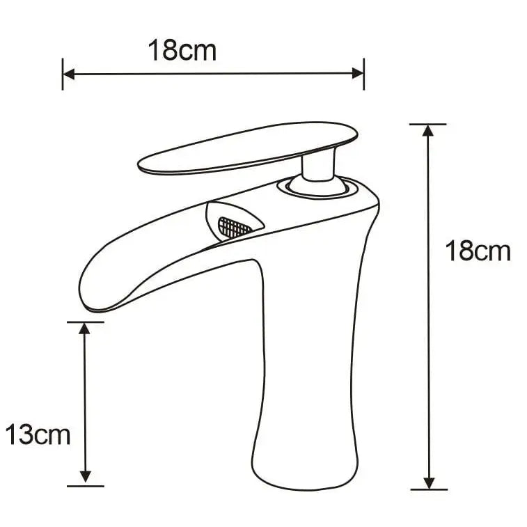 Mexen Lyra Servantbatteri Krom - 745300