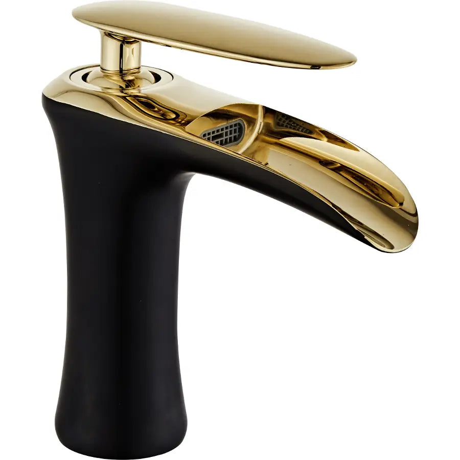 Mexen Lyra Servantbatteri Svart/gull - 745300-