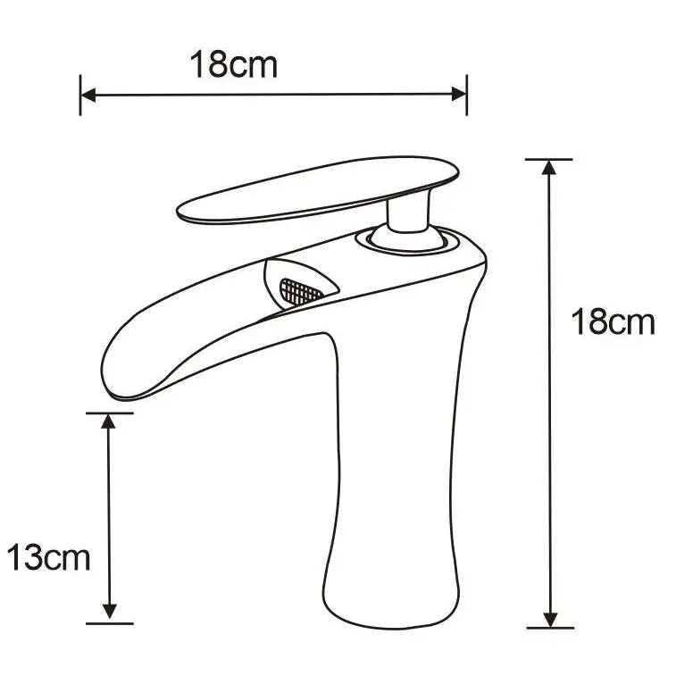 Mexen Lyra Servantbatteri Svart/gull - 745300-