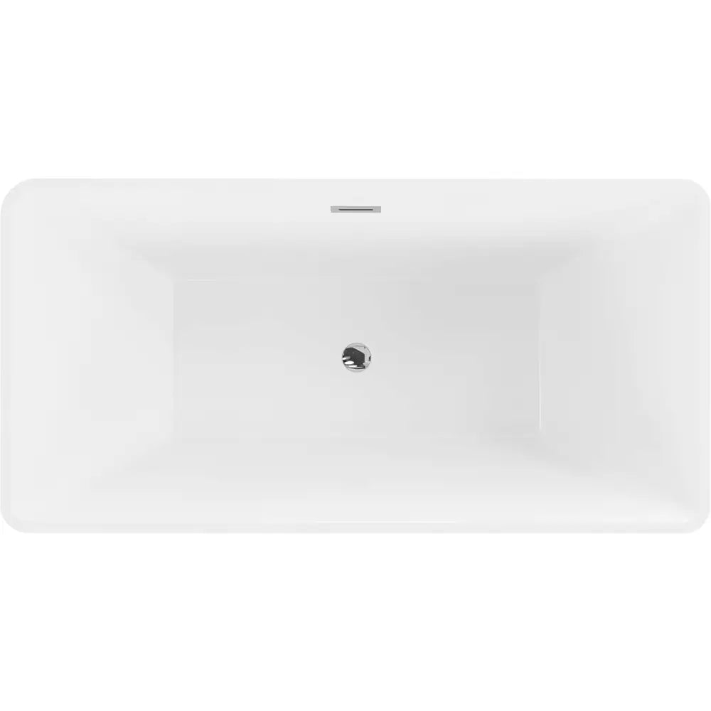 Mexen Malaga Frittstående Badekar 150x75 Cm Hvit