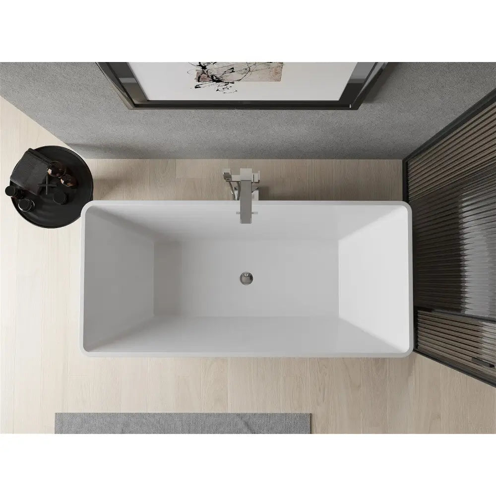 Mexen Malaga Frittstående Badekar 170x80 Cm Hvit