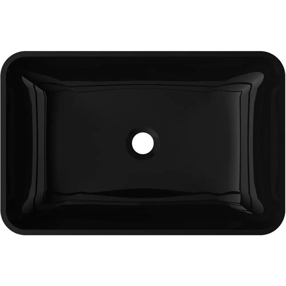 Mexen Megan Glasservant for Benkeplate 56x36 Cm Svart