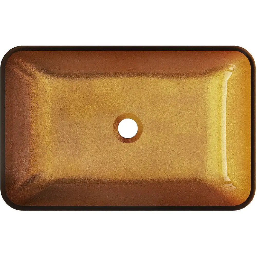 Mexen Megan Glasservant til Benkeplate 56x36 Cm Gull