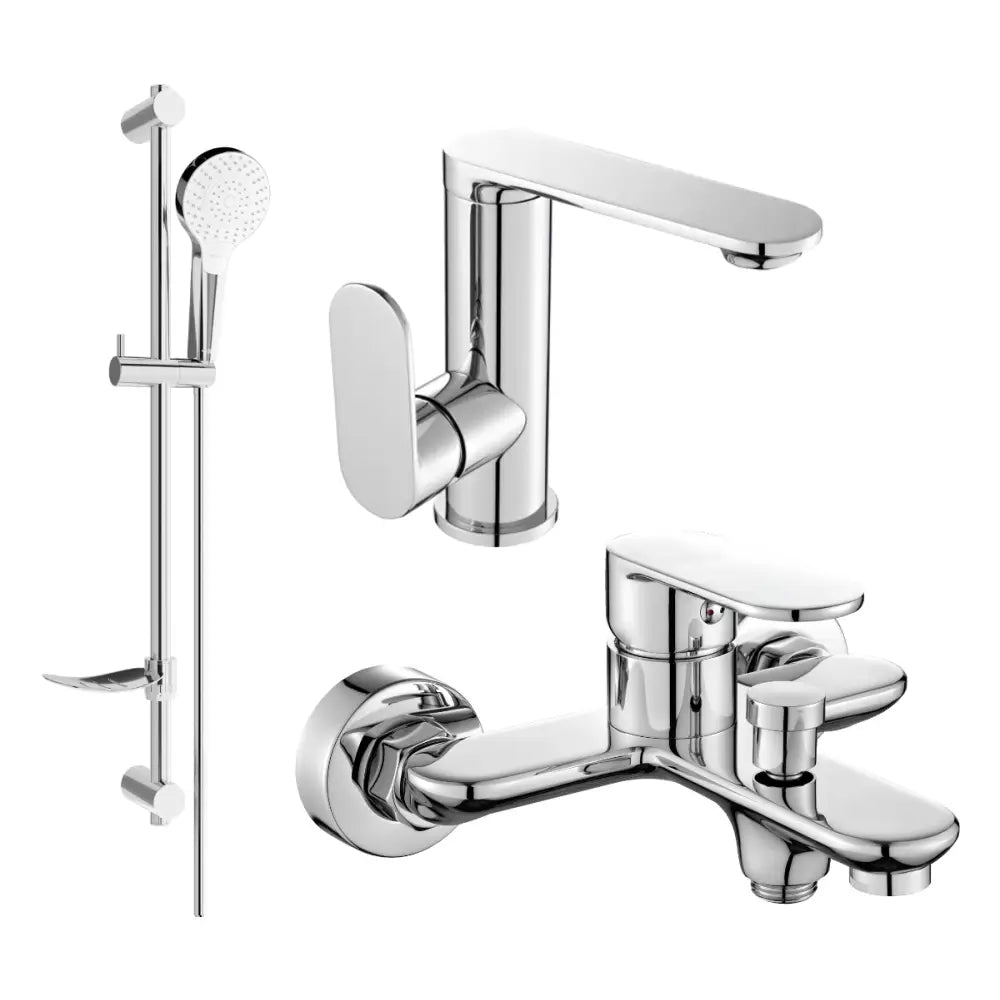 Mexen Milo Df05 Badekarsett Krom - 713053df05