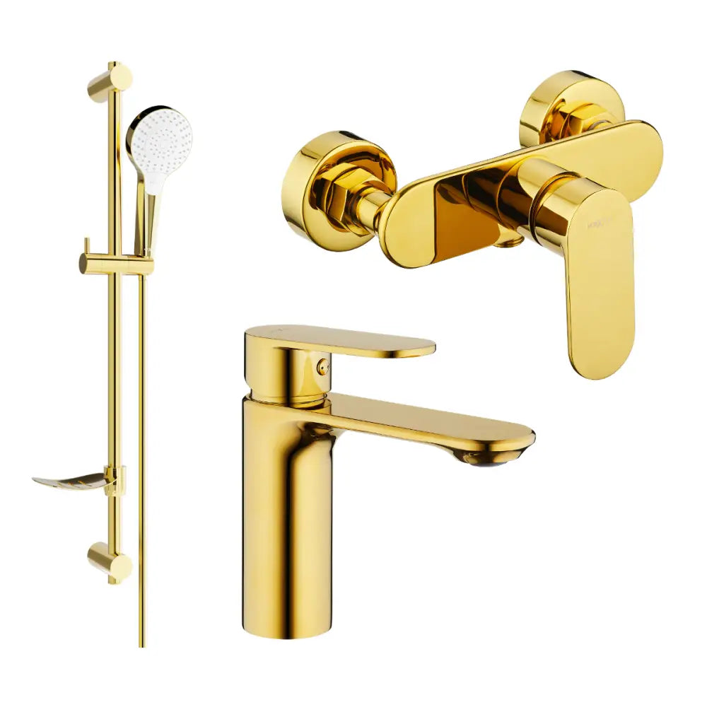 Mexen Milo Df05 Dusjsett Gull - 71304df05-