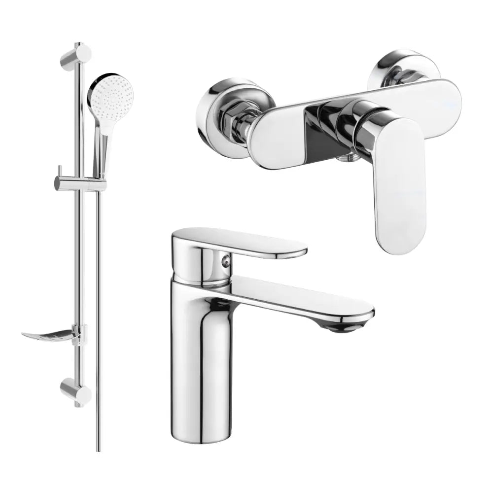 Mexen Milo Df05 Dusjsett Krom - 71304df05