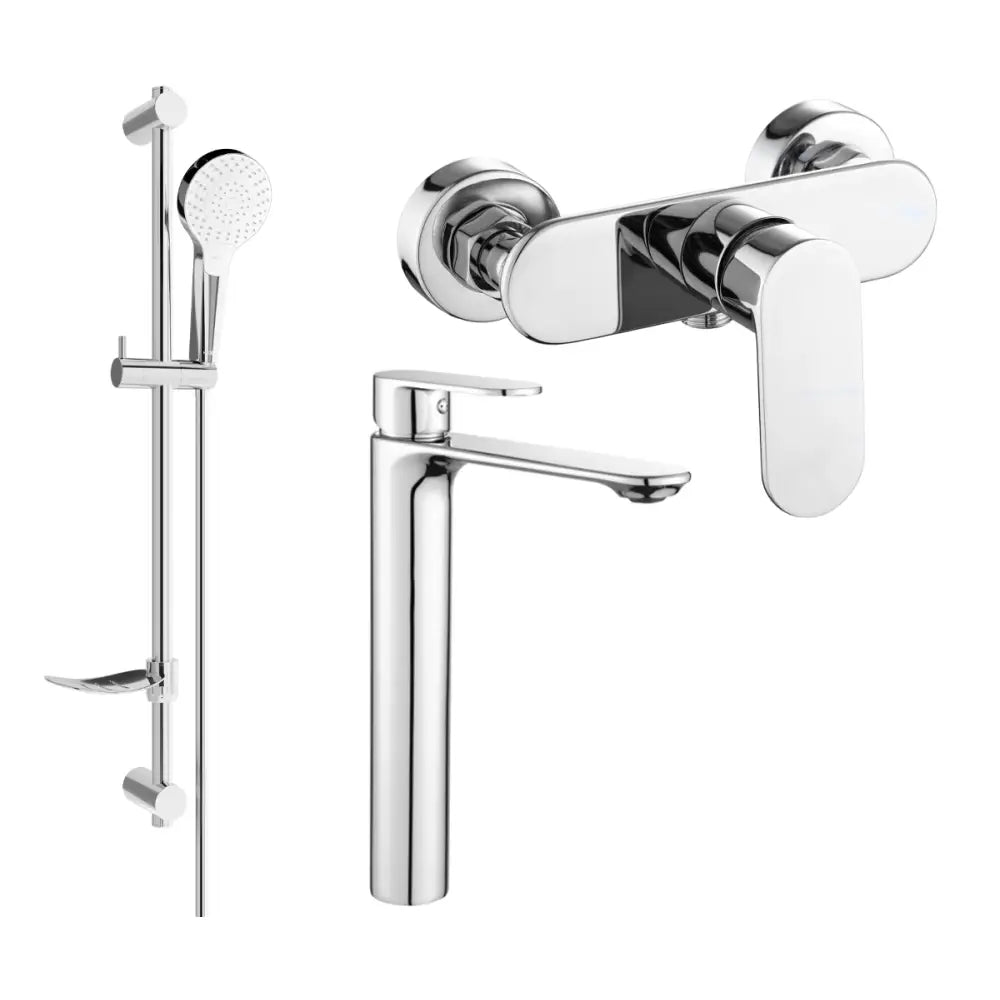 Mexen Milo Df05 Dusjsett Krom - 71314df05