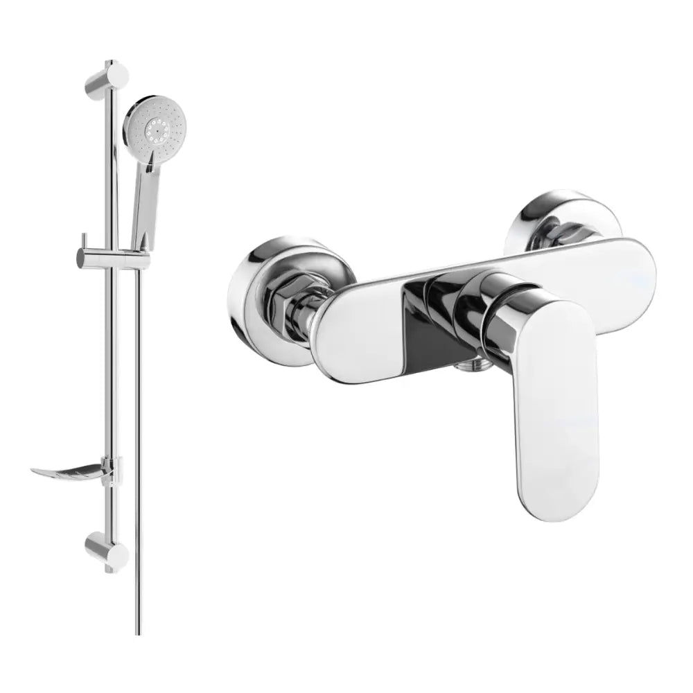 Mexen Milo Df40 Dusjbatteri med Dusjsett Krom - 7134r40