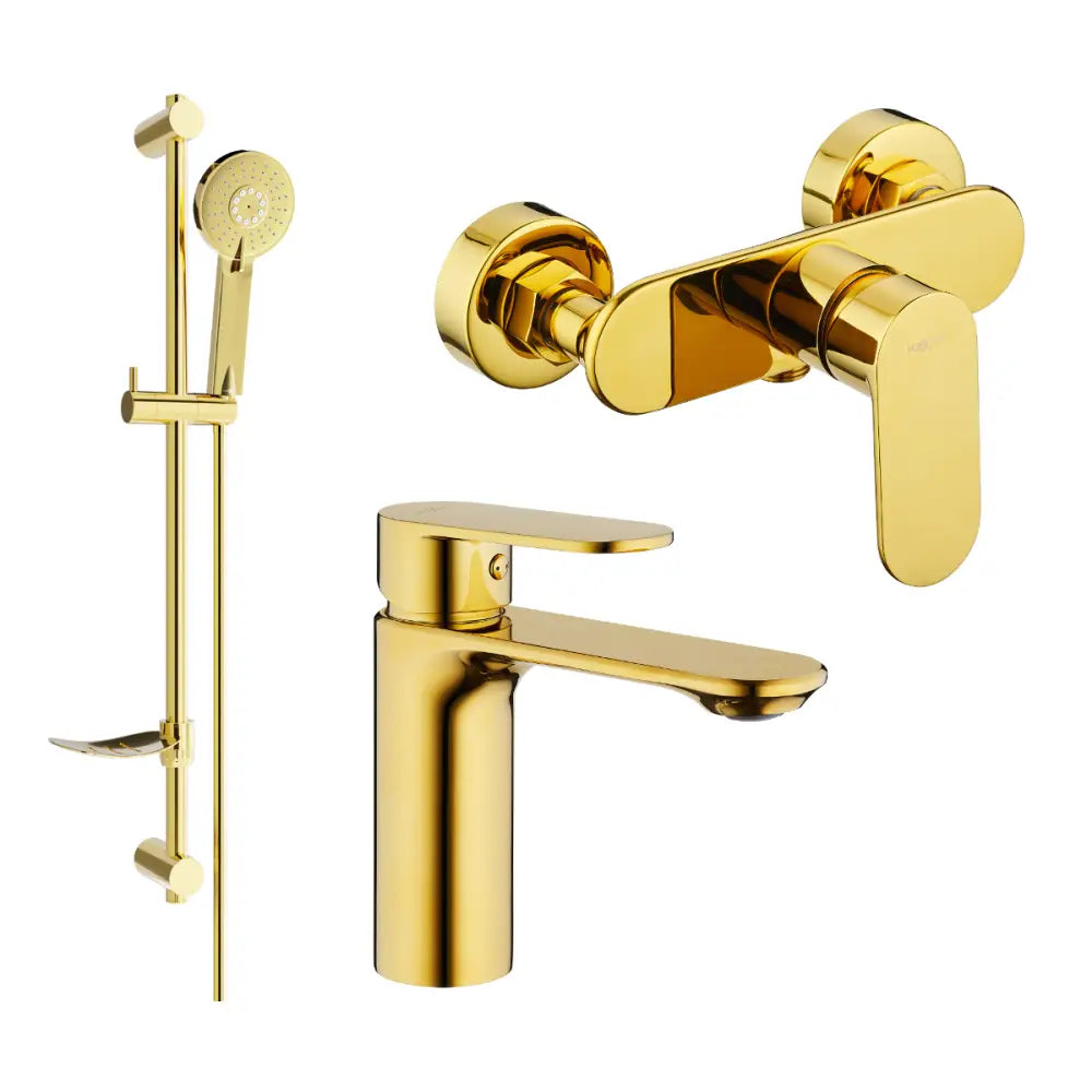 Mexen Milo Df40 Dusjsett Gull - 71304df40-