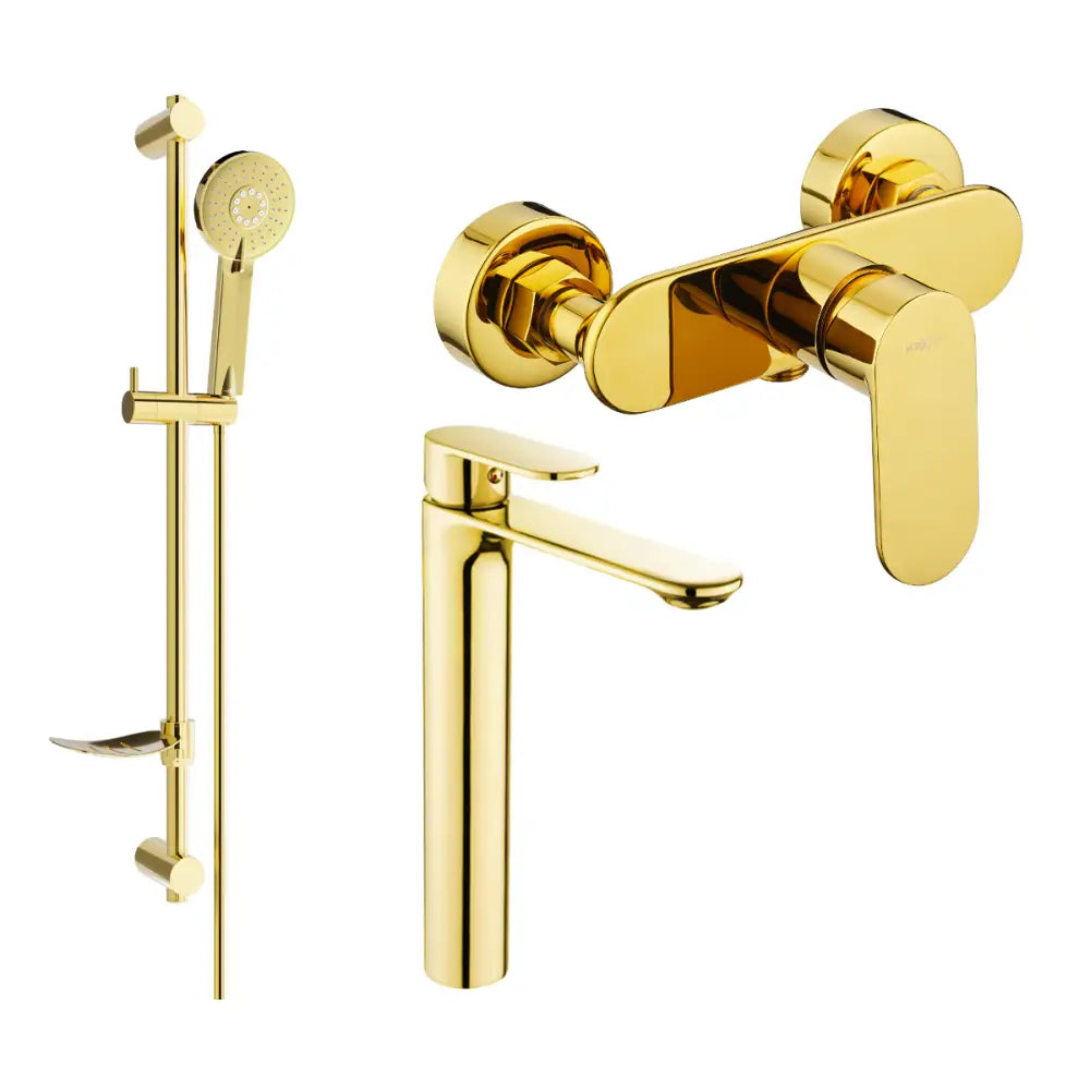 Mexen Milo Df40 Dusjsett Gull - 71314df40-