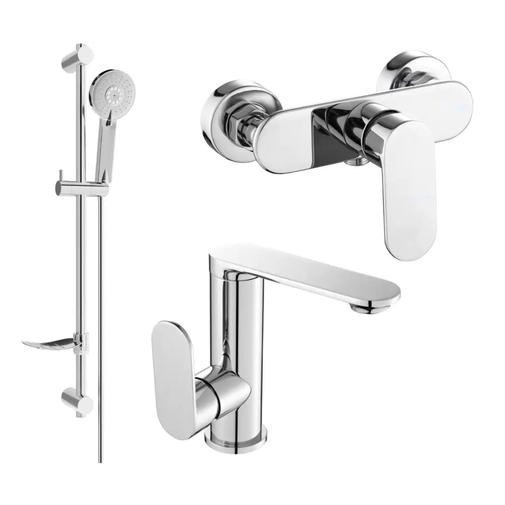 Mexen Milo Df40 Dusjsett Krom - 713054df40-