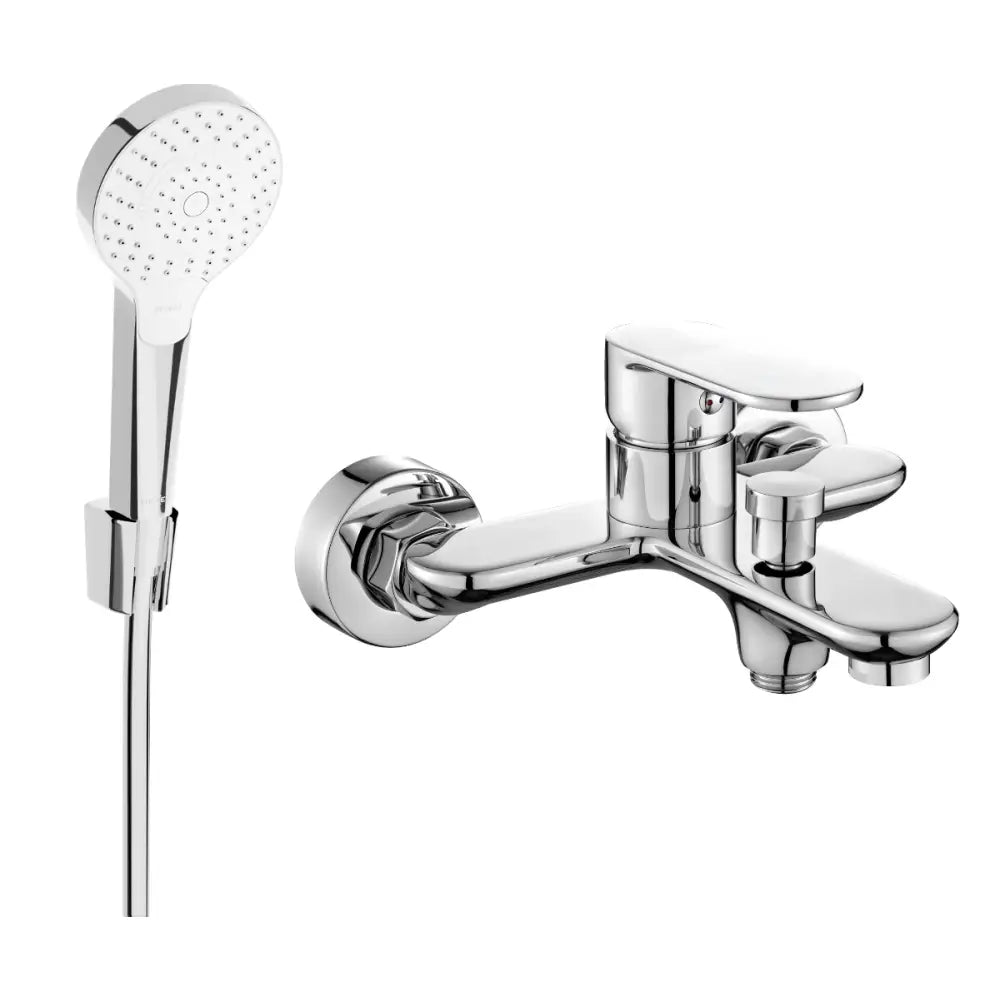 Mexen Milo R05 Badekarsbatteri med Dusjsett Krom - 7133r05-