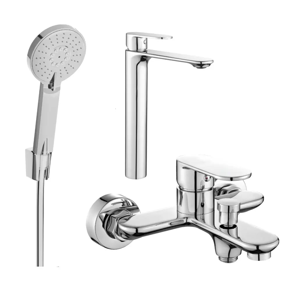 Mexen Milo R40 Badekarsett Krom - 71313r40