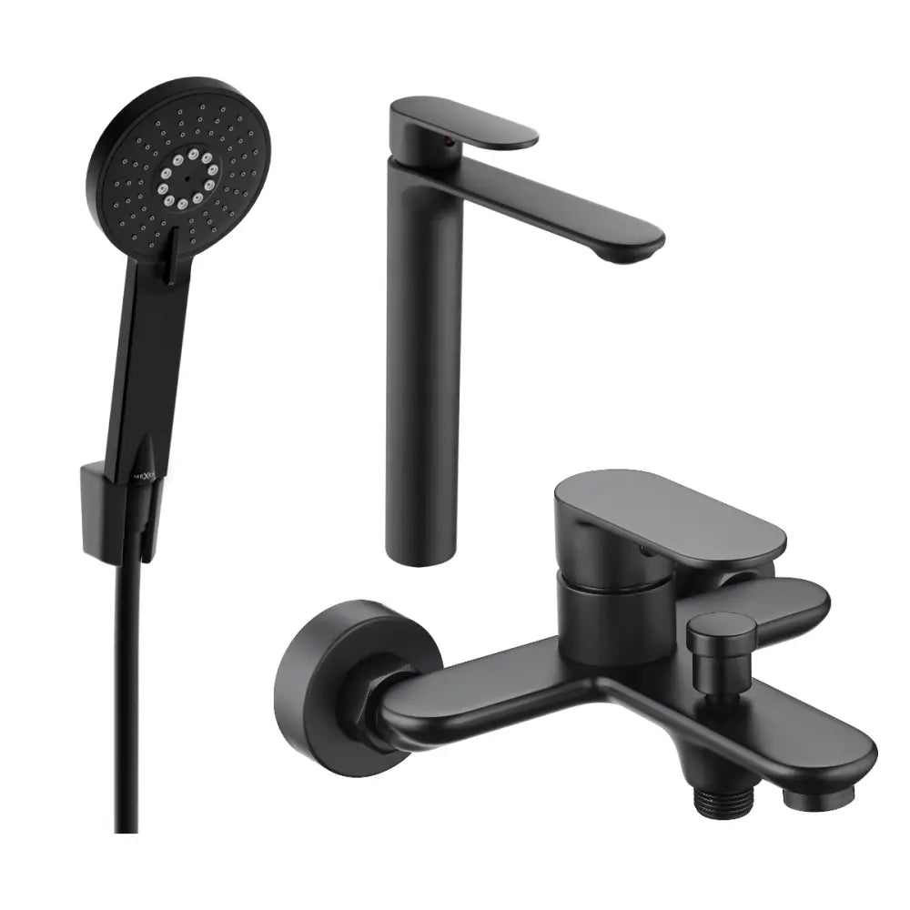 Mexen Milo R40 Badekarsett Svart - 71313r40