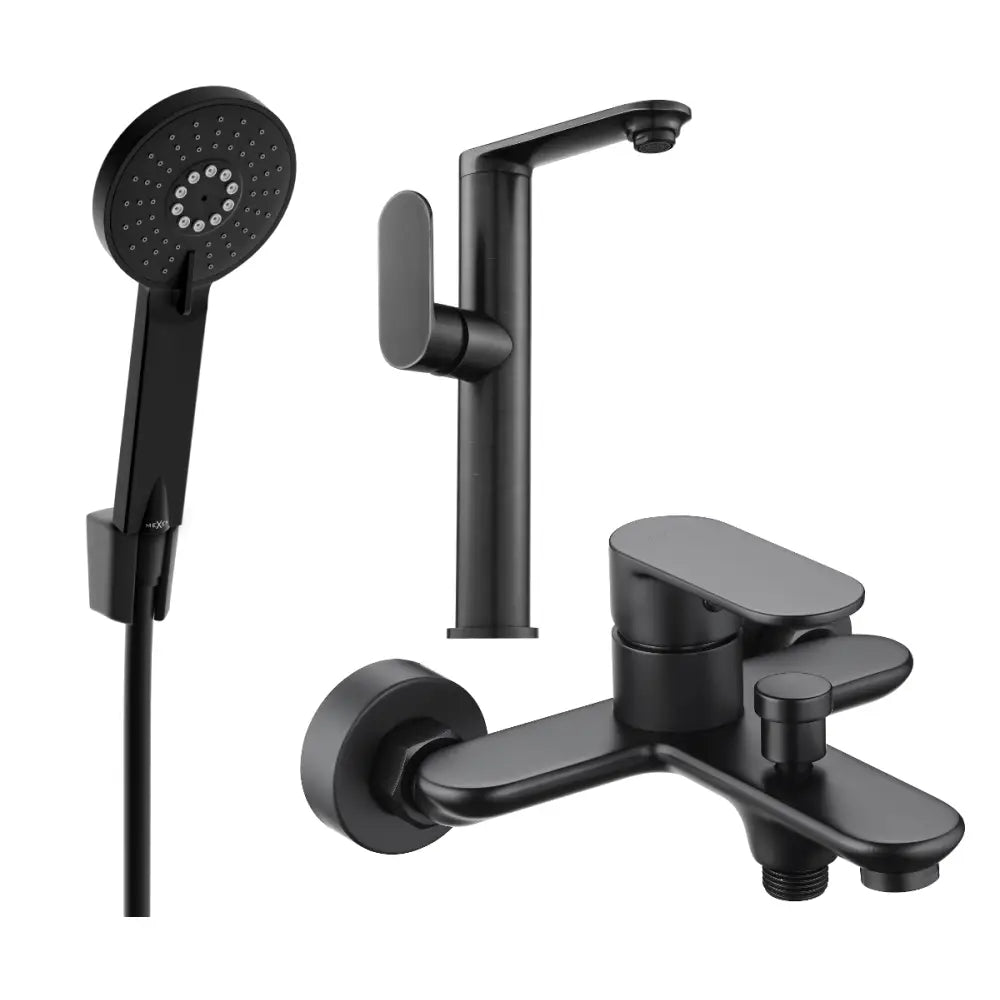 Mexen Milo R40 Badekarsett Svart - 713153r40