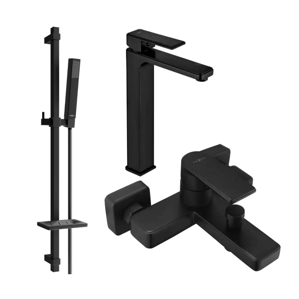 Mexen Mino Dq77 Badekarpakke Sort - 72413dq77-