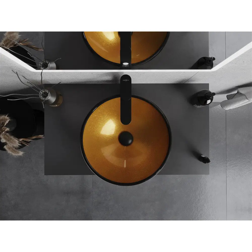 Mexen Mira Glasservant for Benkeplate 42x42 Cm Gull