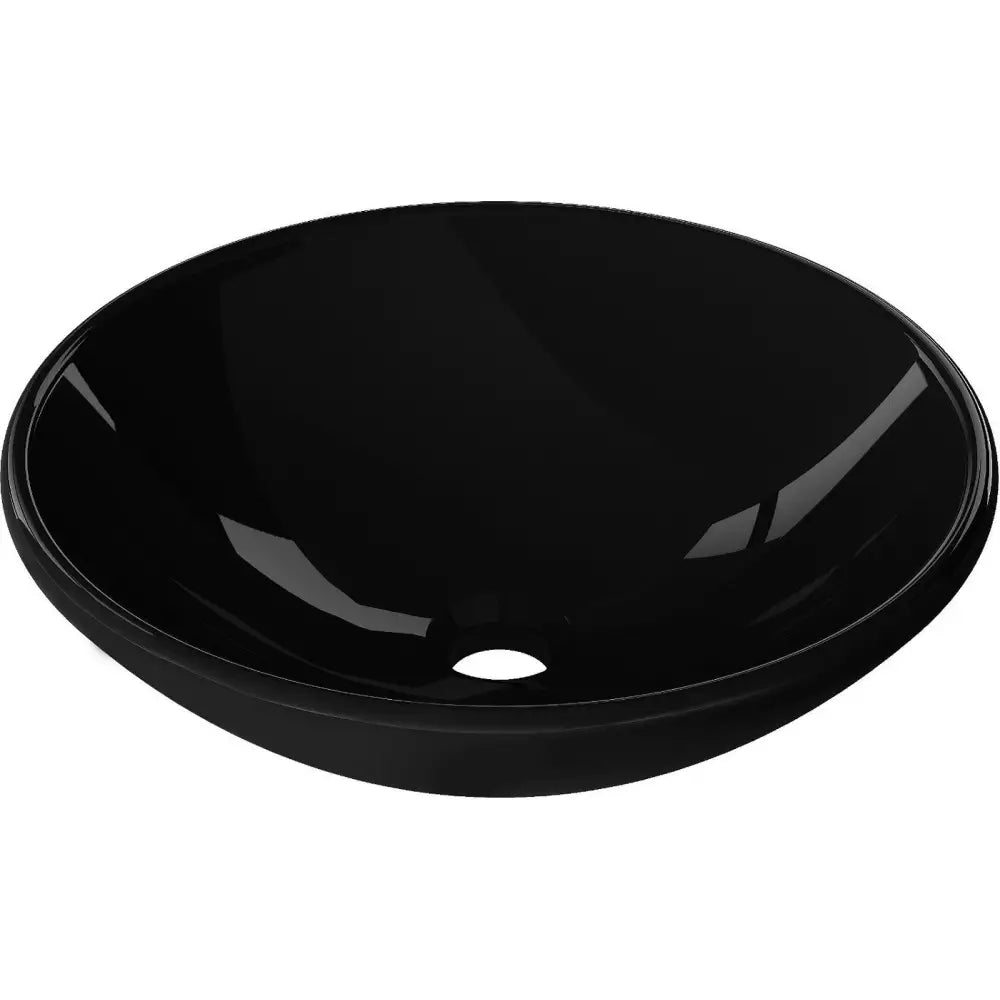 Mexen Mira Glasservant til Benkeplate 42x42 Cm Svart