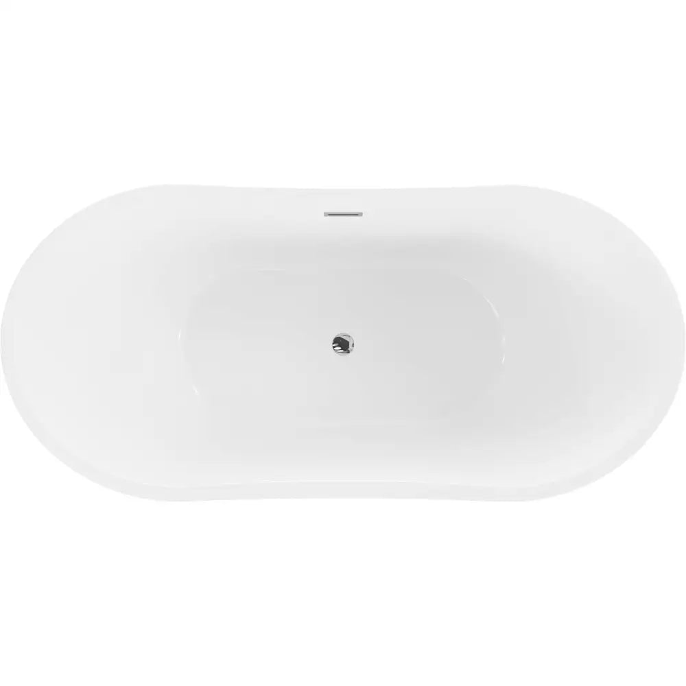 Mexen Montana Frittstående Badekar 180x90 Cm Hvit