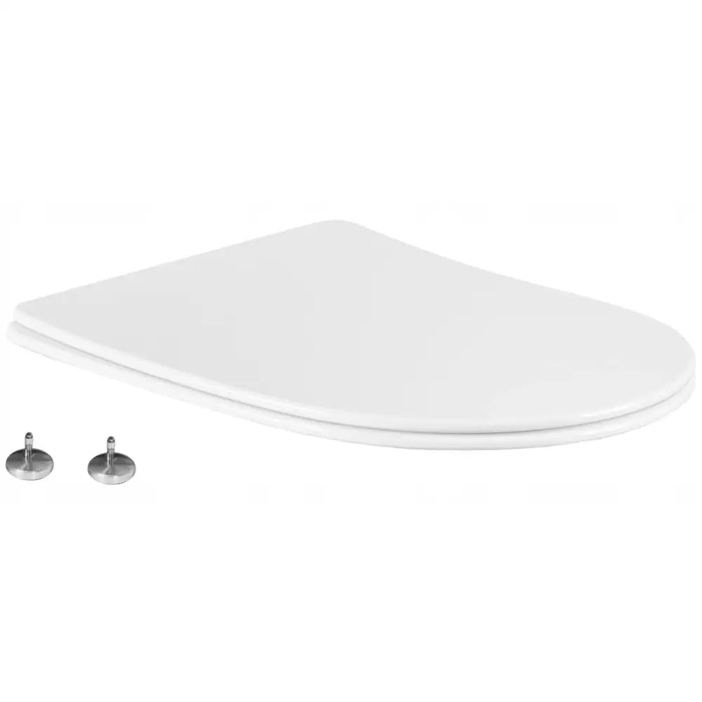 Mexen Myktlukkende Slim Toalettsete Duroplast Hvitt