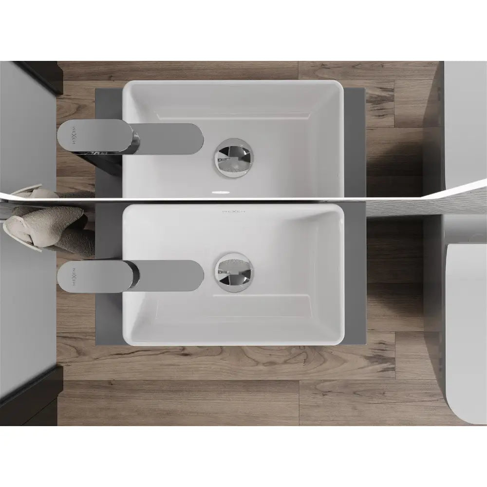 Mexen Nadia Benkeplateservant 36x23 Cm Hvit