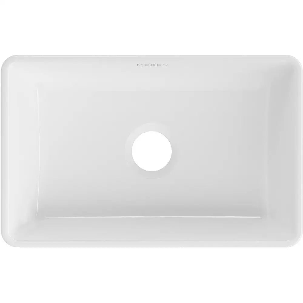 Mexen Nadia Benkeplateservant 36x23 Cm Hvit