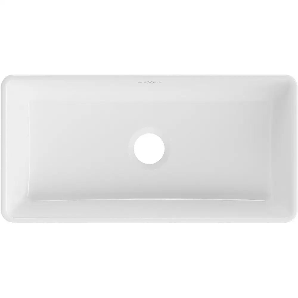 Mexen Nadia Benkeplatevask 46x23 Cm Hvit