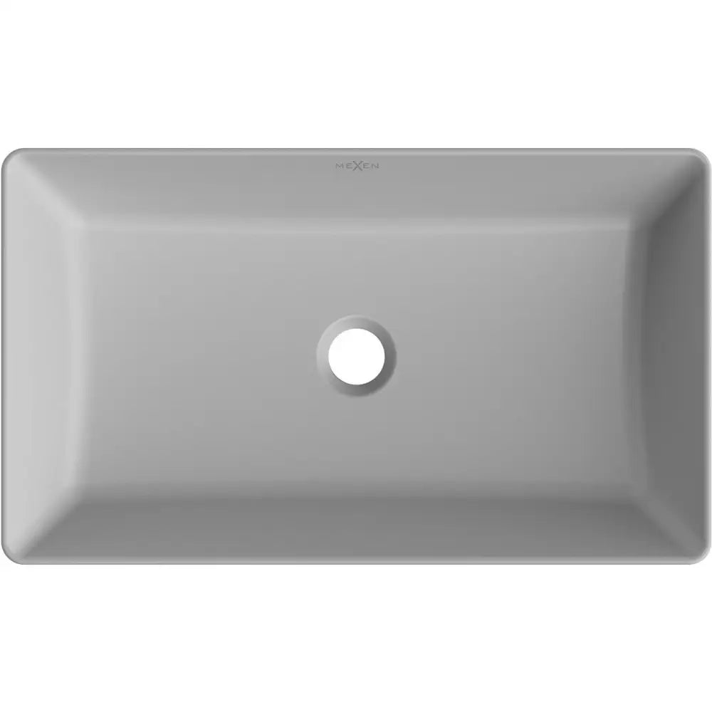 Mexen Nadia Benkeplatevask 62x35 Cm Lys Grå Matt
