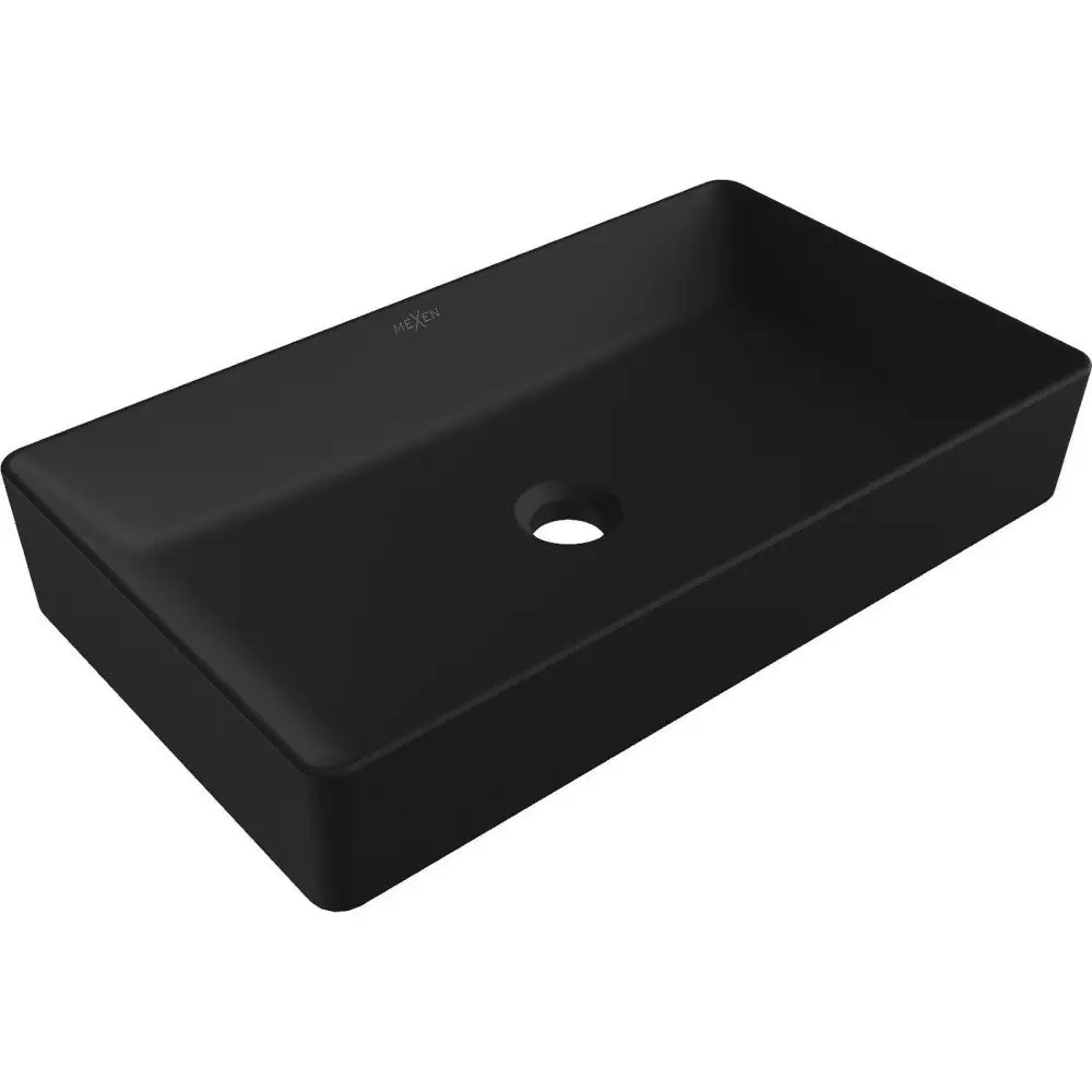 Mexen Nadia Benkeplatevask 62x35 Cm Matt Svart