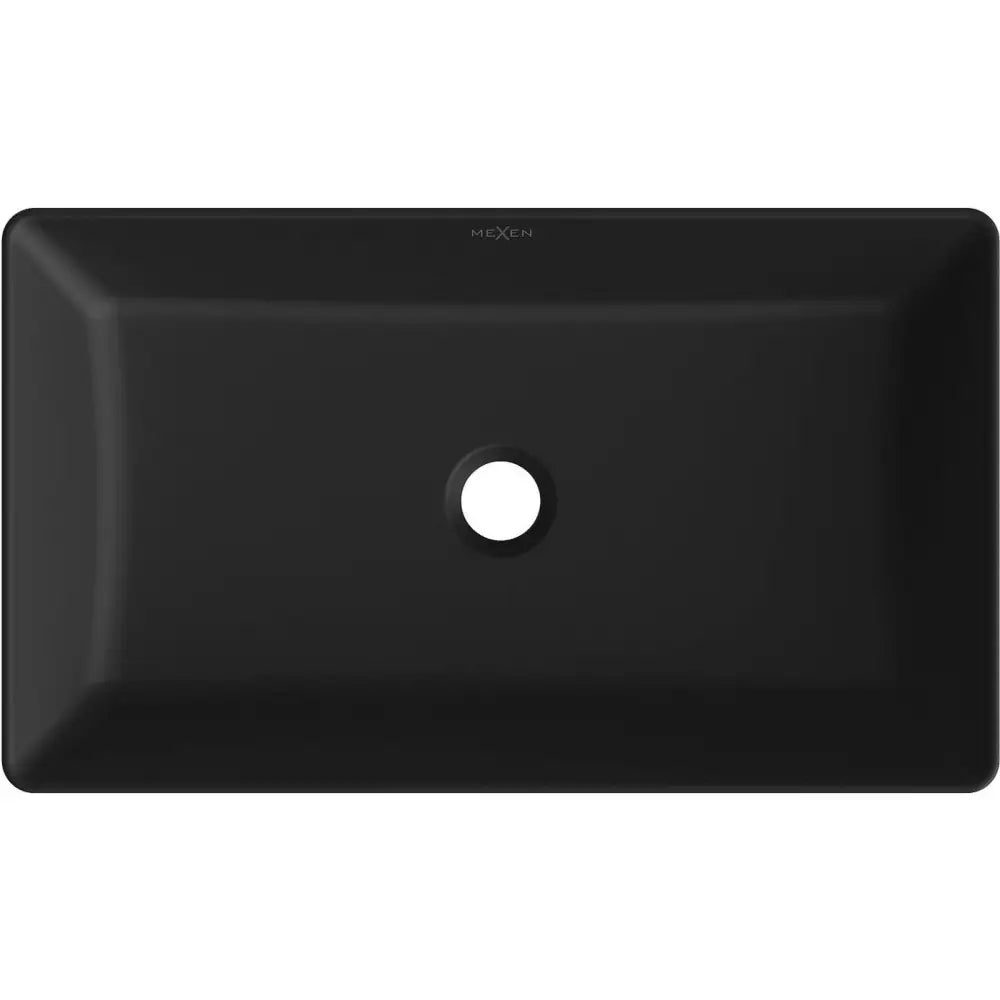 Mexen Nadia Benkeplatevask 62x35 Cm Matt Svart
